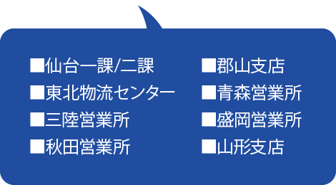 東北ブロック営業所