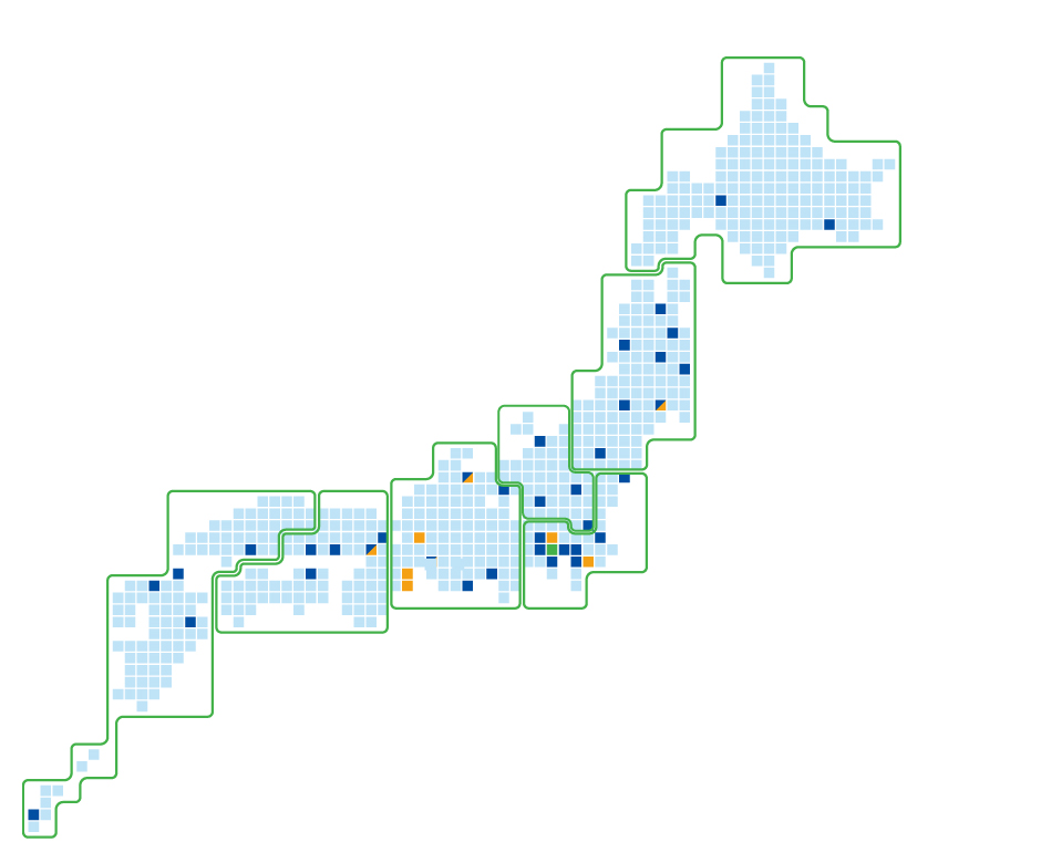 地図に残るビッグスケールの仕事